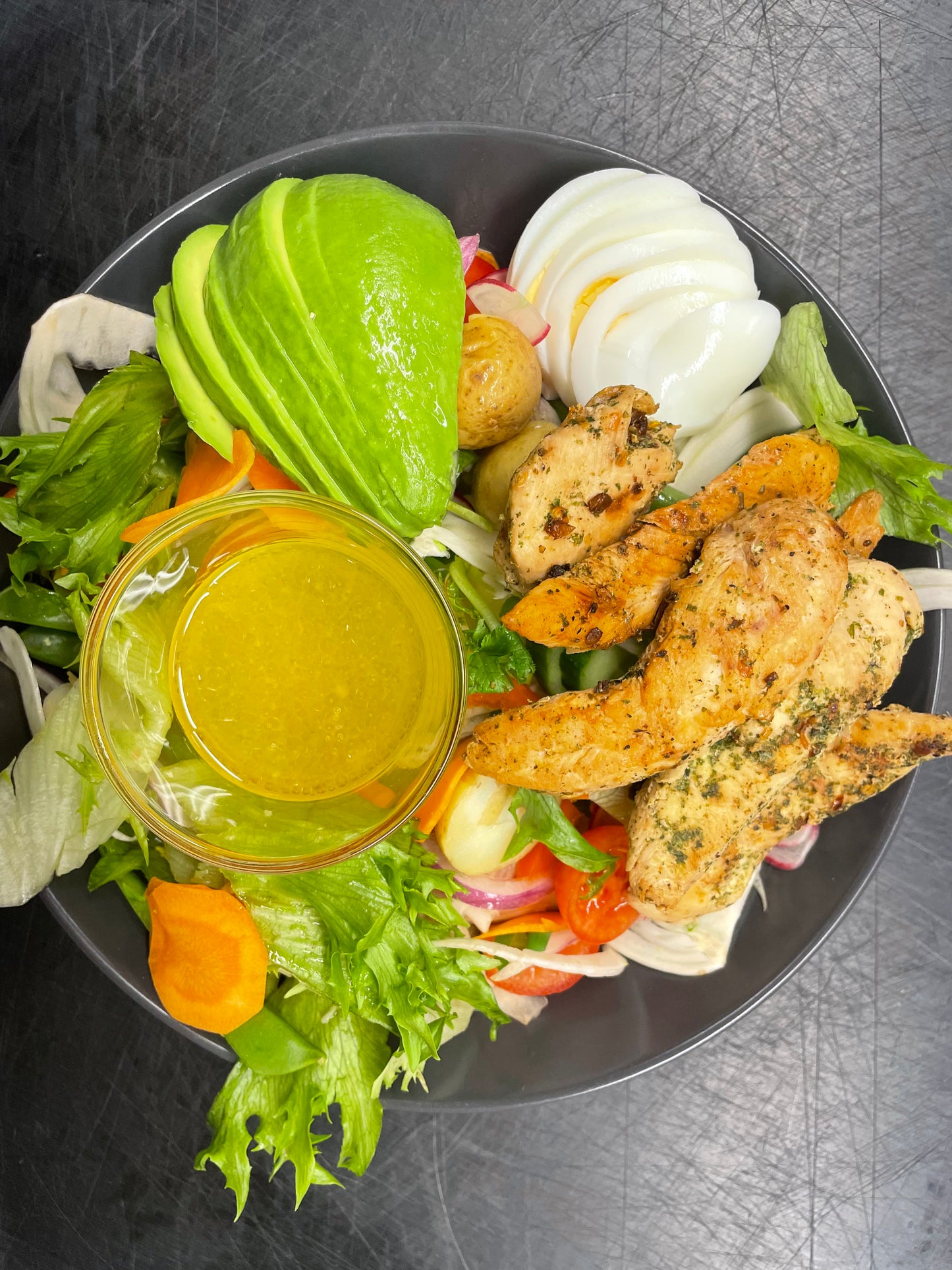 Dagens fyldige middagssalat